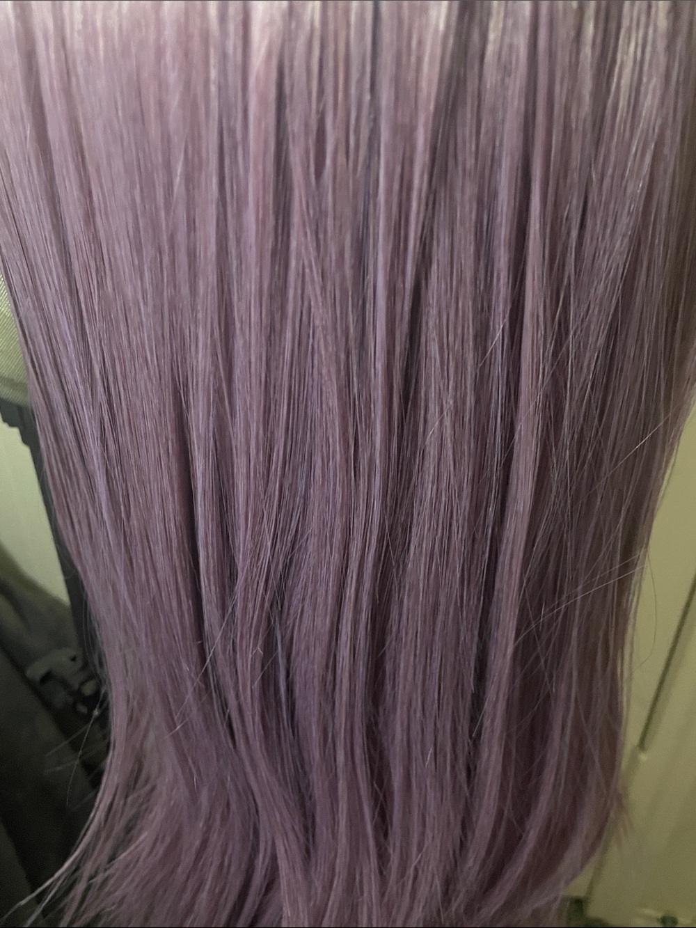 13x4 Premium Ash Lavender Lace Front Wig - Picture 15 of 16